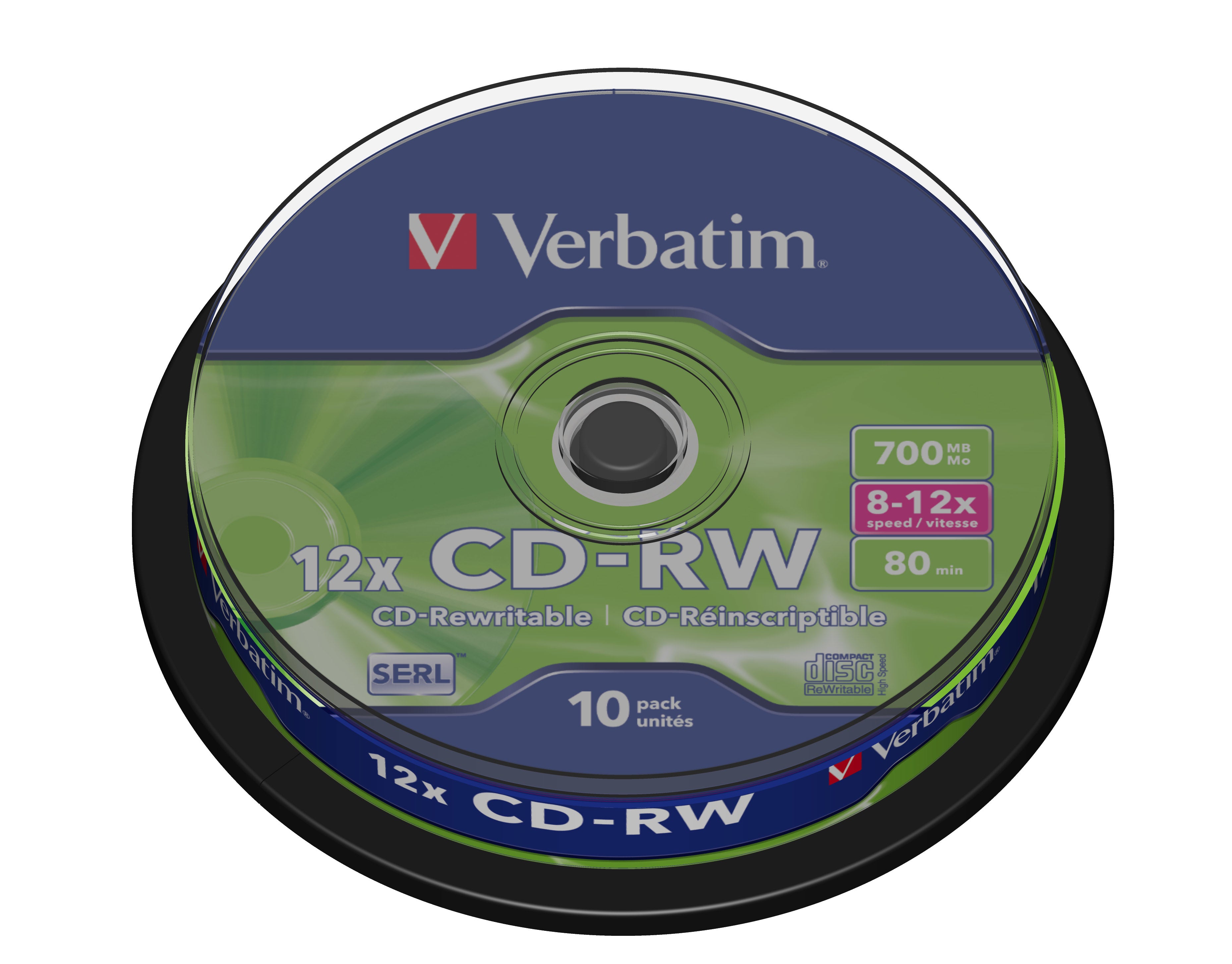 CD-RW Verbatim 43480