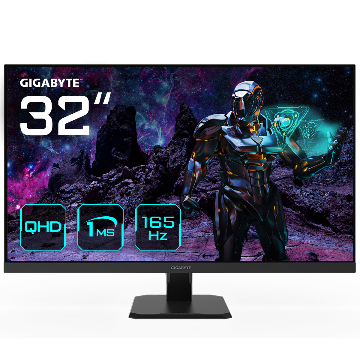 Ecran 32" Gigabyte GS32Q Quad HD 165Hz (Noir)