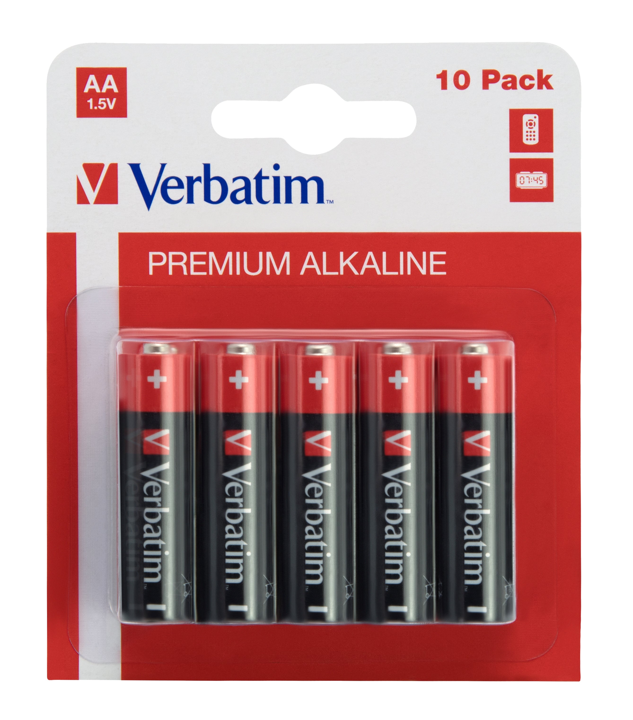 Verbatim - Batterie 10 x AA / LR6 - Alcaline