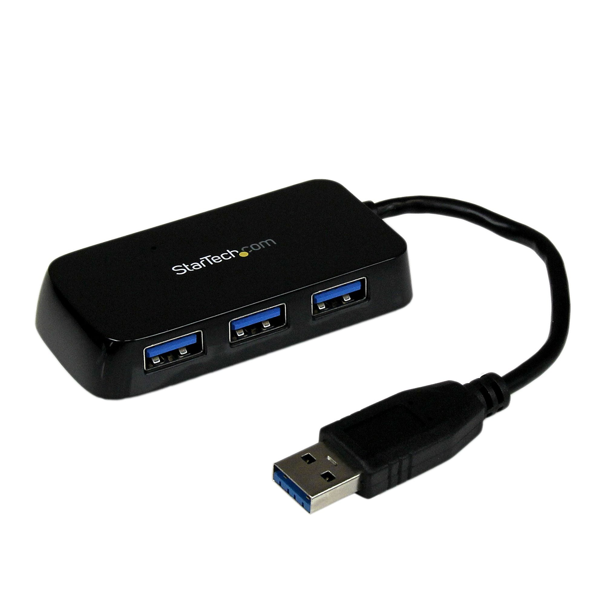 StarTech.com Hub USB 3.0 4 ports - Mini Hub USB3 Externe.