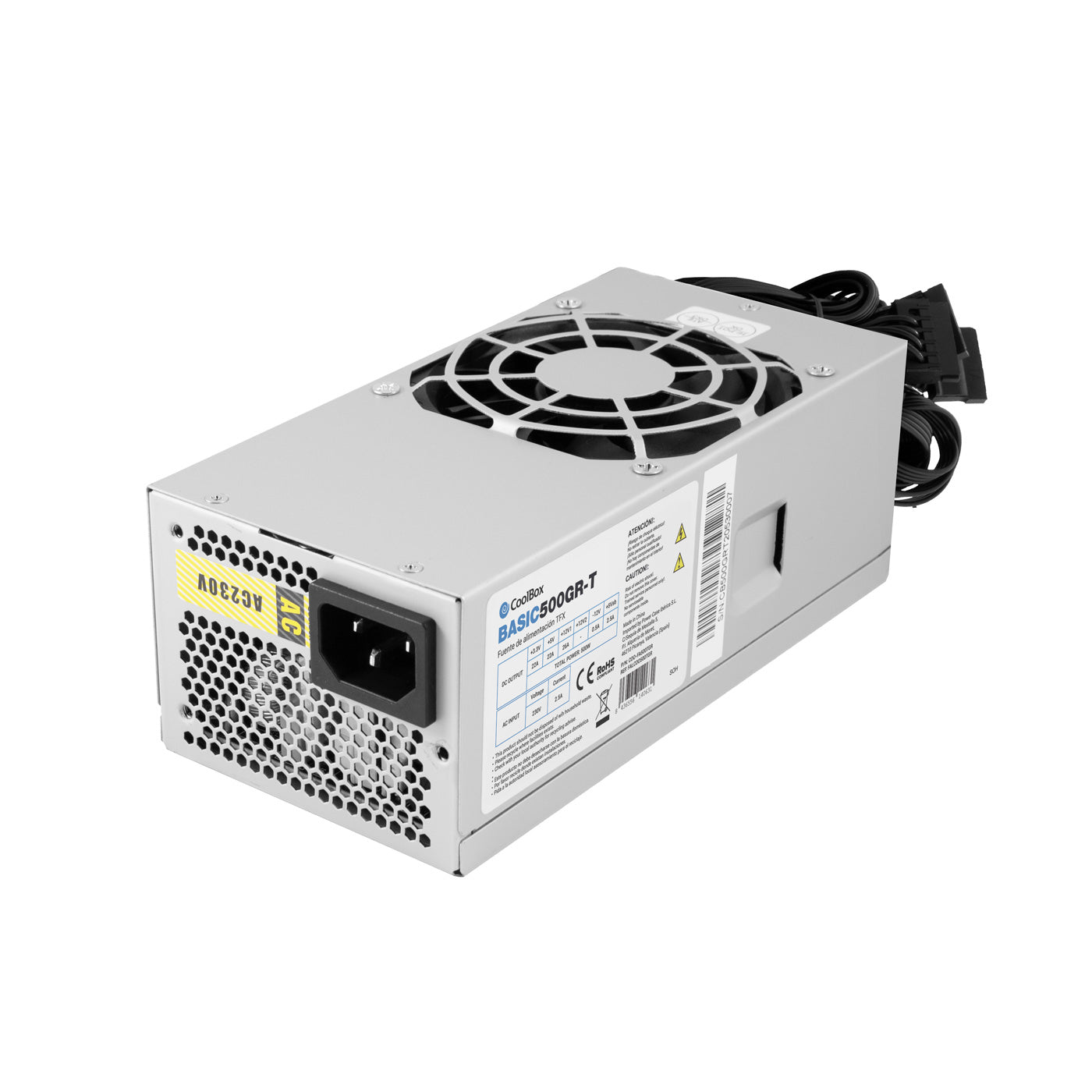 Bloc d’Alimentation CoolBox COO-FA500TGR 500W 500 W