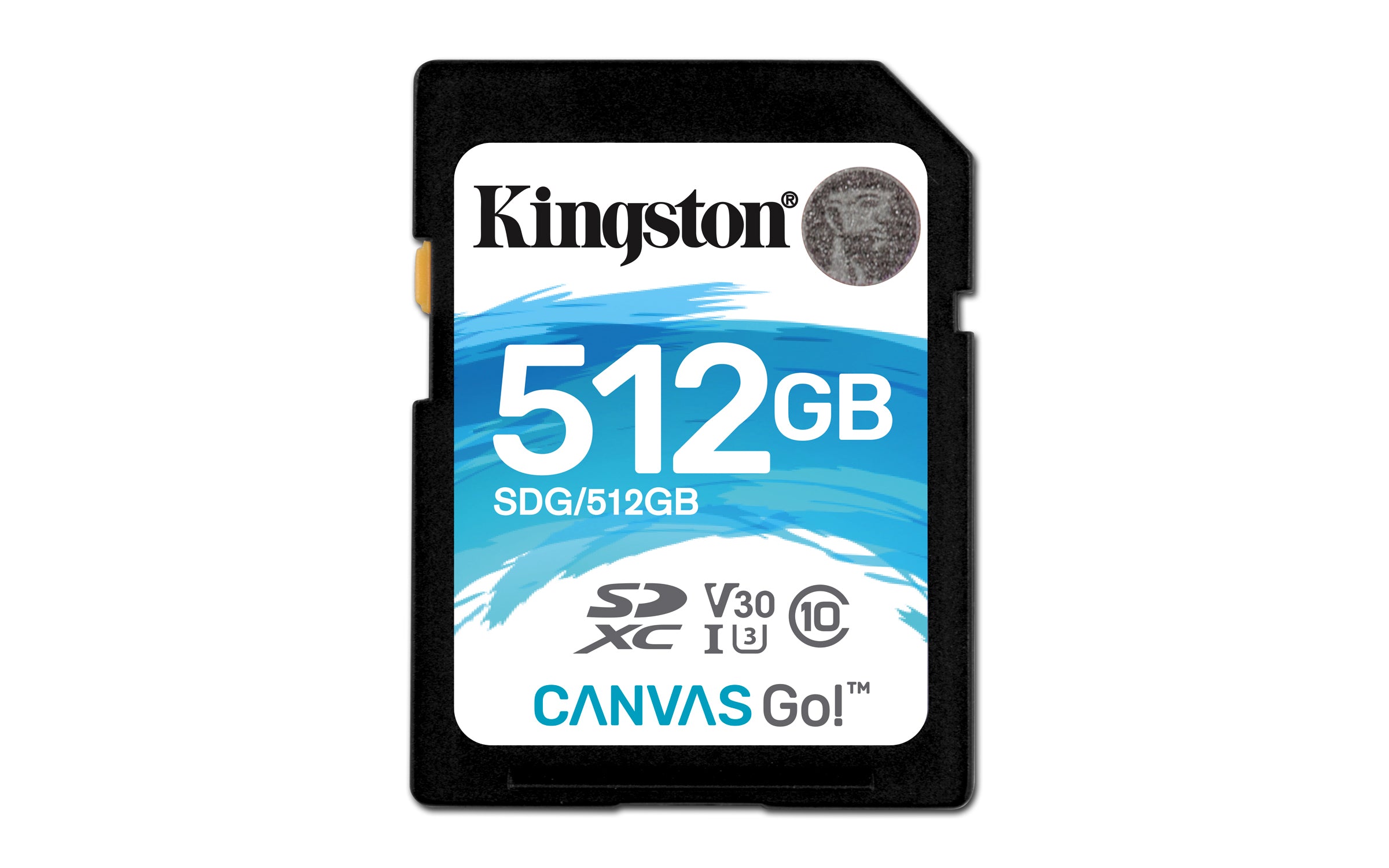 Carte mémoire SD Kingston Canvas Go! - 512Go