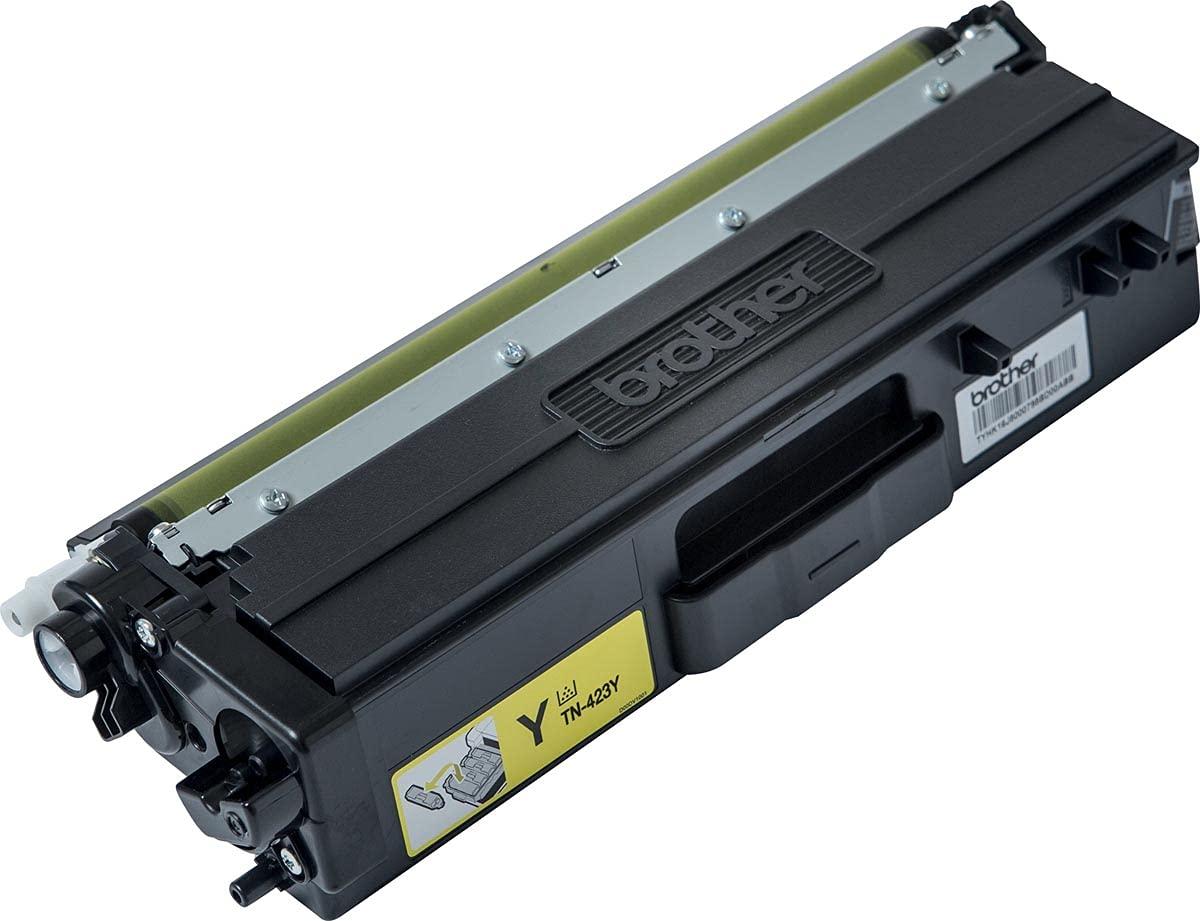 Toner original Brother HLL8260CDW HLL8360CDW HLL9310CDW TN423Y Jaune (4 Unités)