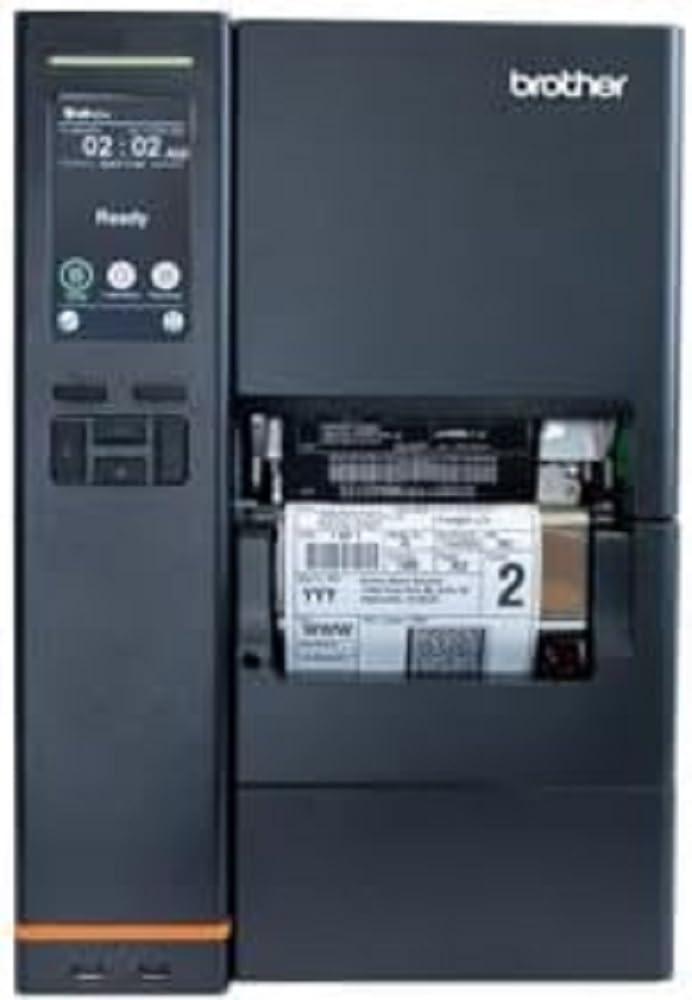 BROTHER TJ-4422TN 4-INCH INDUSTRIAL HIGH VOLUME LABEL PRINTER,203 DPI, 14 IPS, USB, SERIAL, LAN + USB-HOST, COLOUR TOUCH DISPLAY