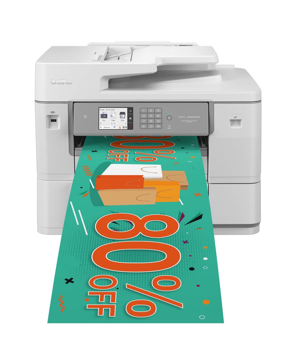 Brother Long Format Colour Printer | MFC-J6959DW | Inkjet | Colour | All-in-one | A3 | Wi-Fi