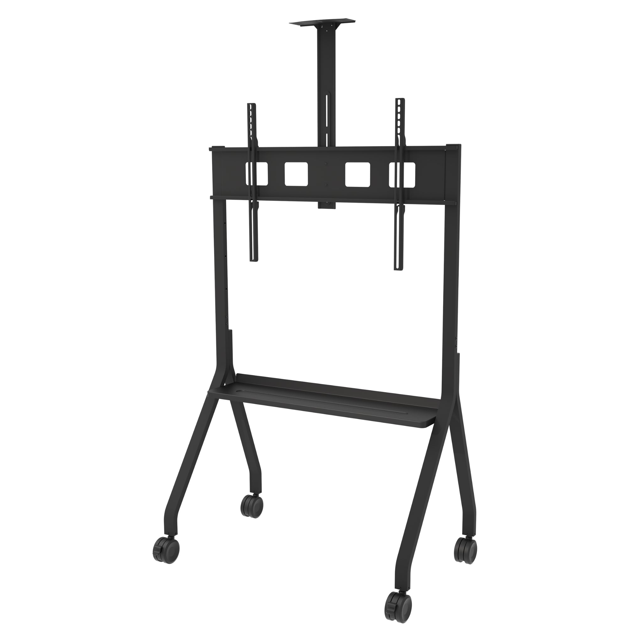 Peerless-AV - Chariot - pour panneau plat interactif/écran LCD - acier - noir - Taille d'écran : 55"-75" - Conformité TAA