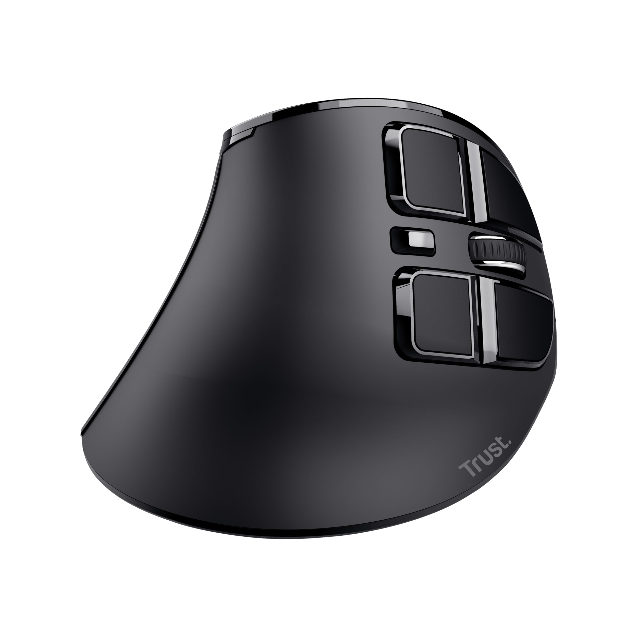 Souris sans-fil Trust Voxx Noir Ergonomique Vertical Bluetooth Rechargeable
