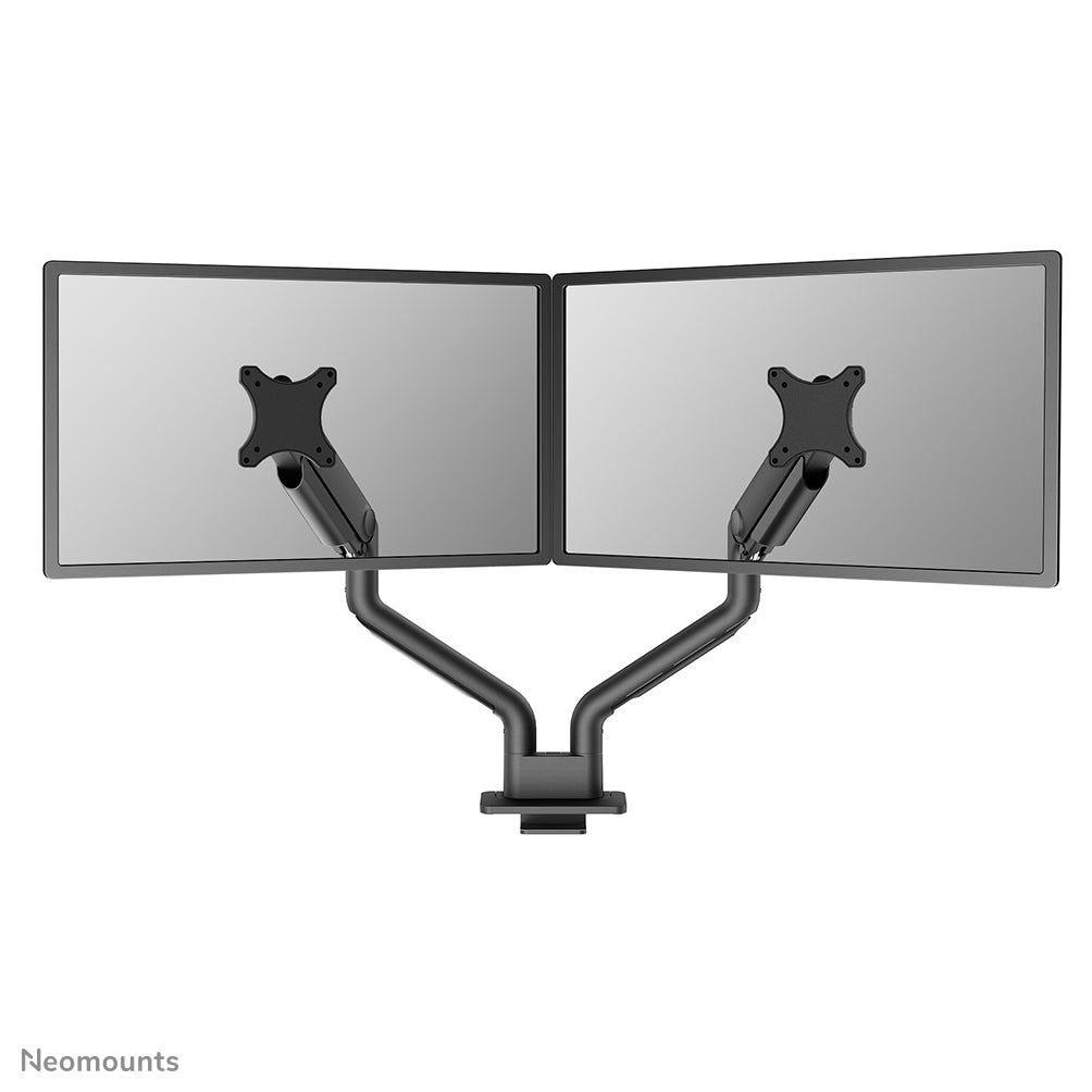 Neomounts DS70S-950BL2 - Kit de montage (2 bras de montage) - pleine action - pour 2 moniteurs - aluminium - noir - Taille d'écran : 17"-35" - montrable sur bureau