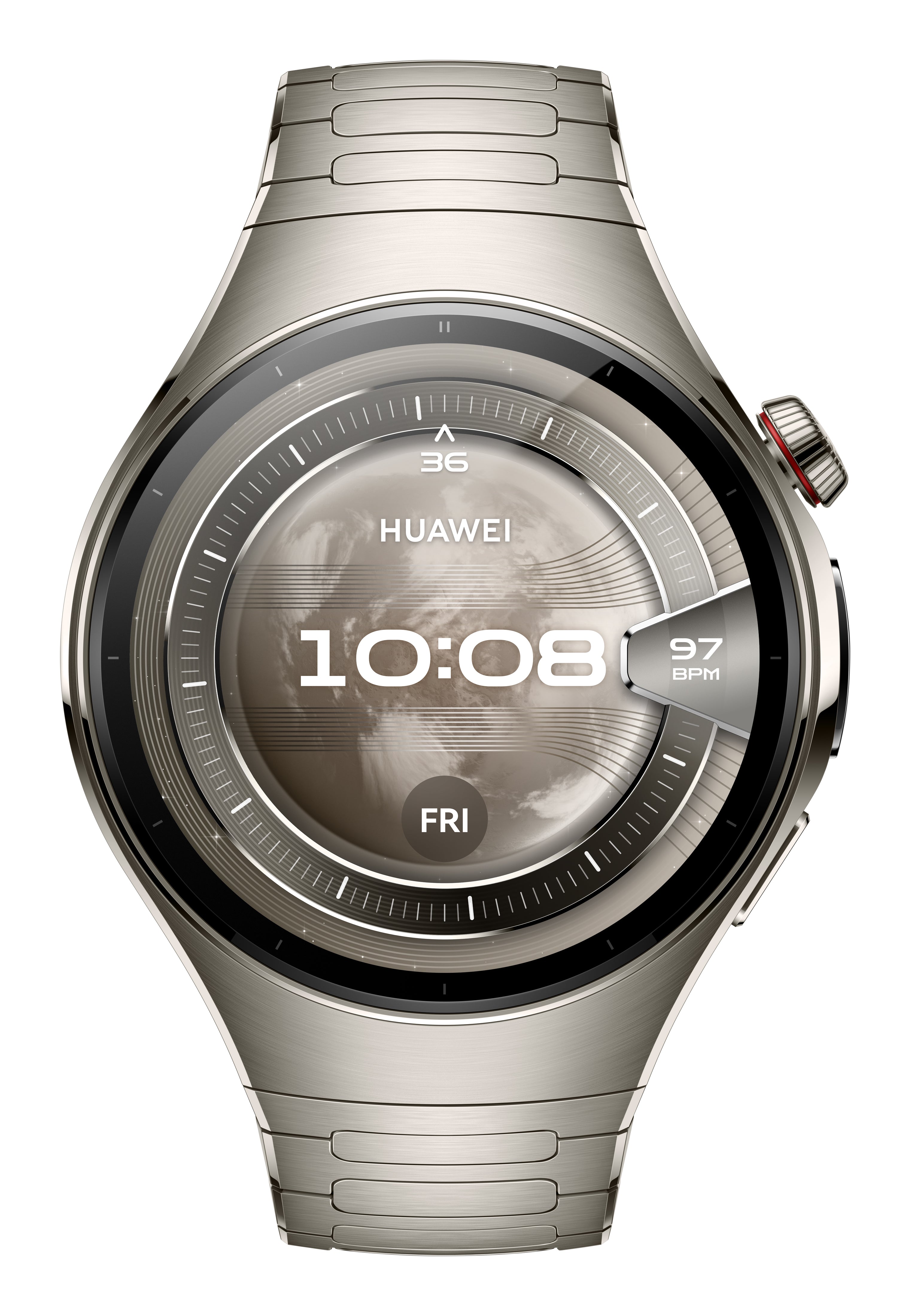 Montre intelligente Huawei Rates-L29M Argenté 1,5" 46 mm