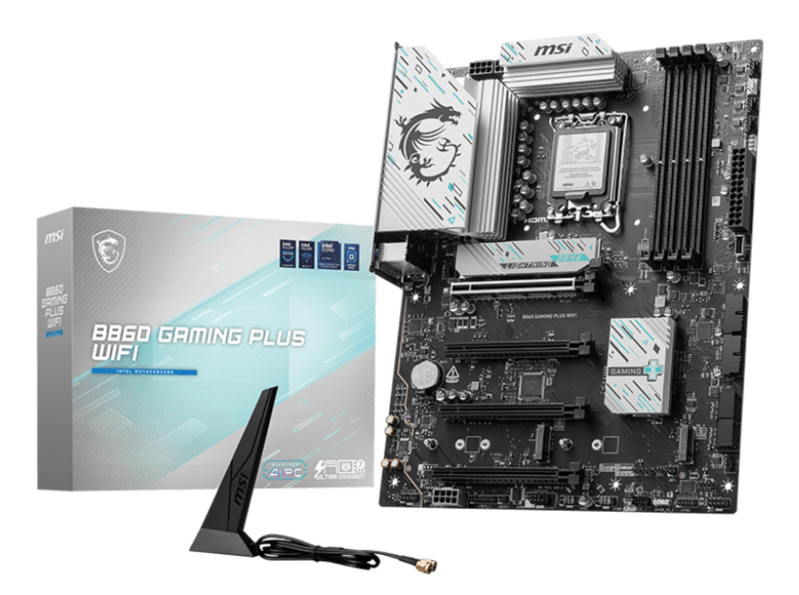 B860 GAMING PLUS WIFI - B860/LGA1851/DDR5/ATX