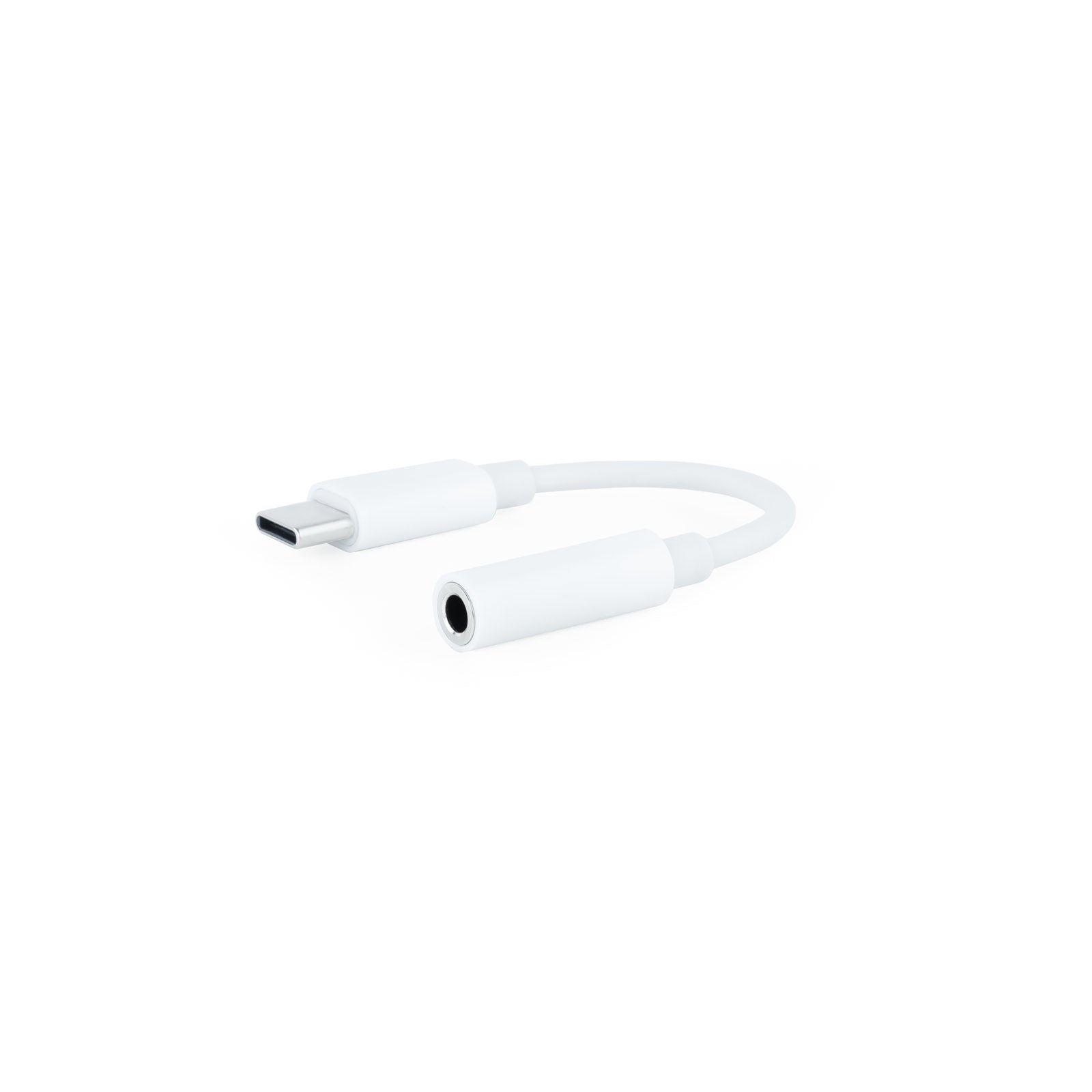 Adaptateur USB-C vers Jack 3.5 mm NANOCABLE 10.24.1205-W Blanc (1 Unité)