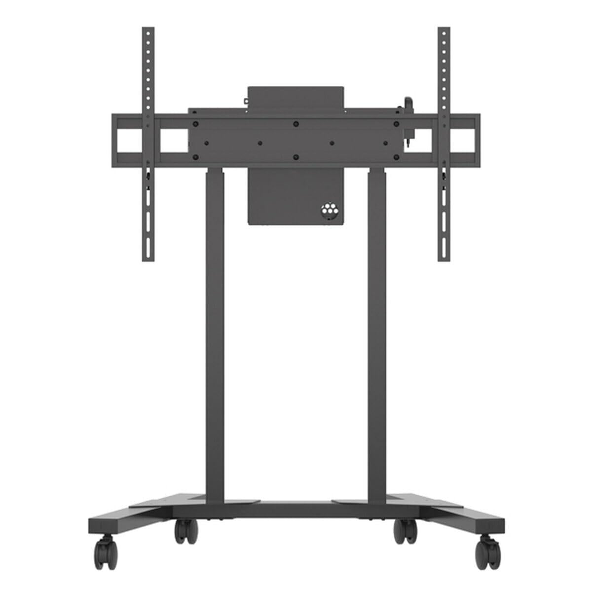 B-TECH Momentum E-Lift BT8558 - Chariot - motorisé - pour panneau plat interactif/écran tactile - réglable en hauteur - verrouillable - noir - Taille d'écran : 55"-100" - Interface de montage : jusqu'à 900 x 600 mm