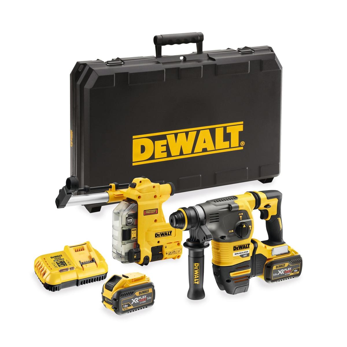 DeWALT 54V XR FLEXVOLT SDS-Plus perforators