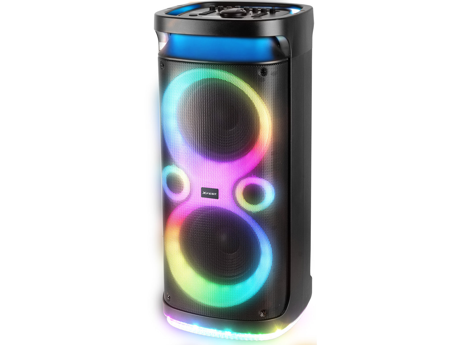 Haut-parleurs bluetooth portables Trevi Trevi XF 3150 KB Noir