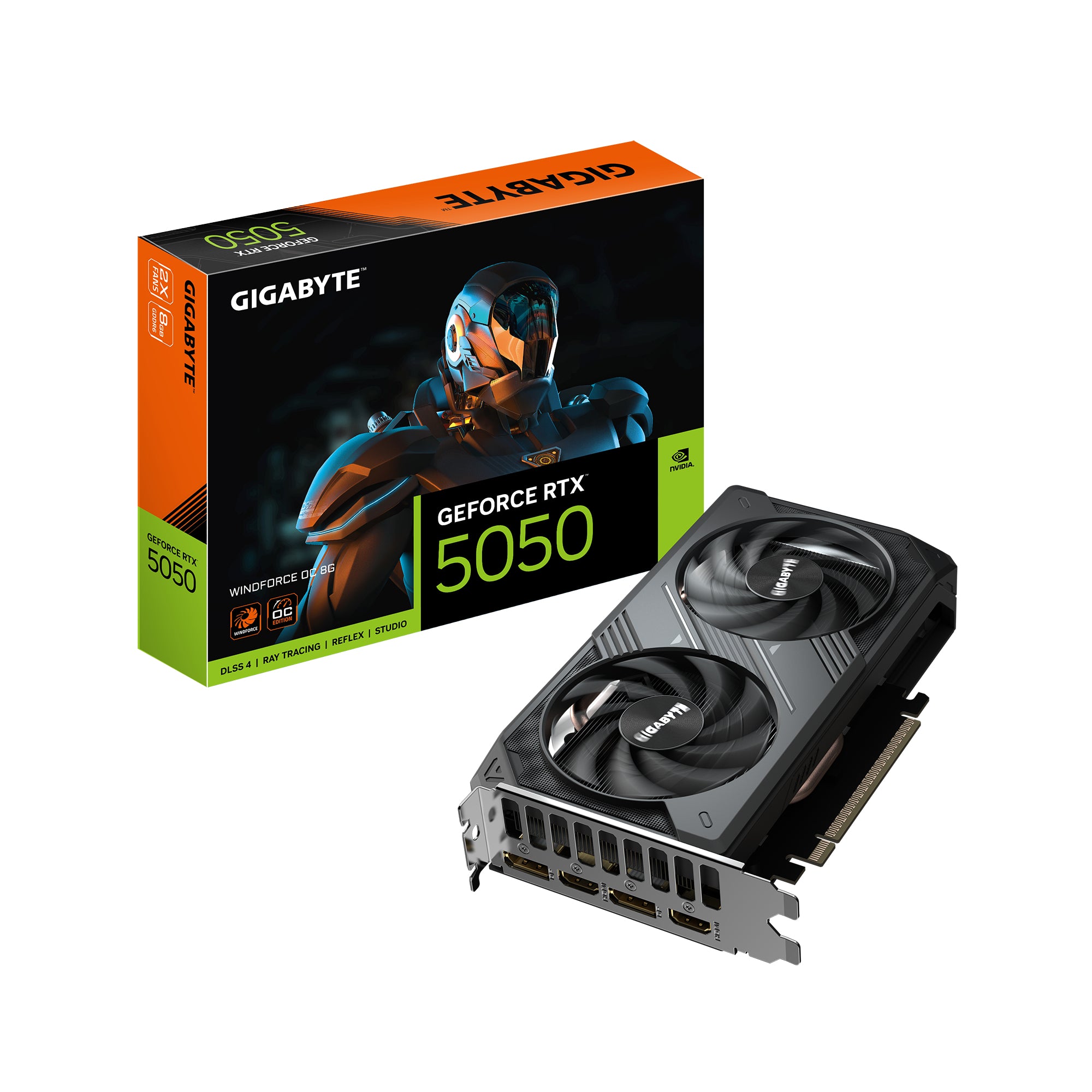 Carte Graphique Gigabyte GeForce RTX 5050 Windforce OC