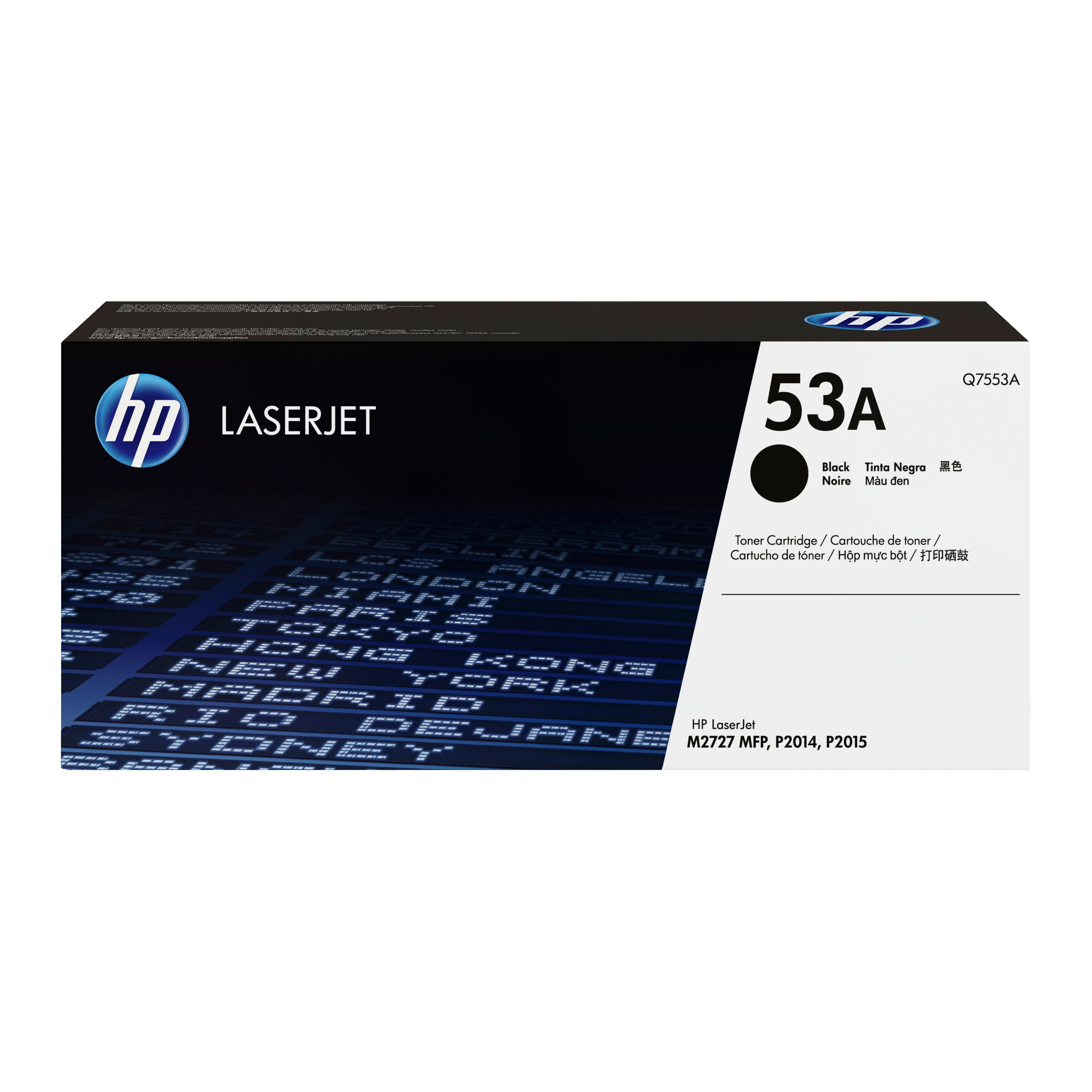 Toner original HP 53A 53A Bleu Noir Multicouleur