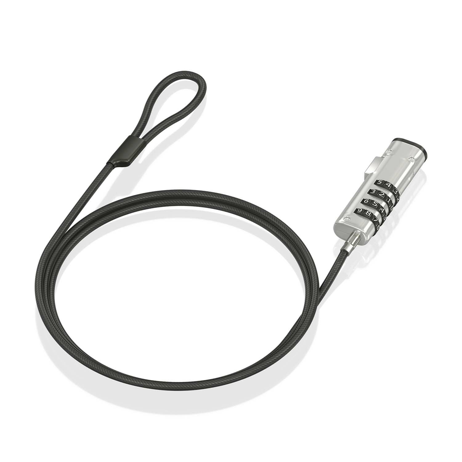 Câble de sécurité Aisens ASLK-D50N05-BK 1,5 m