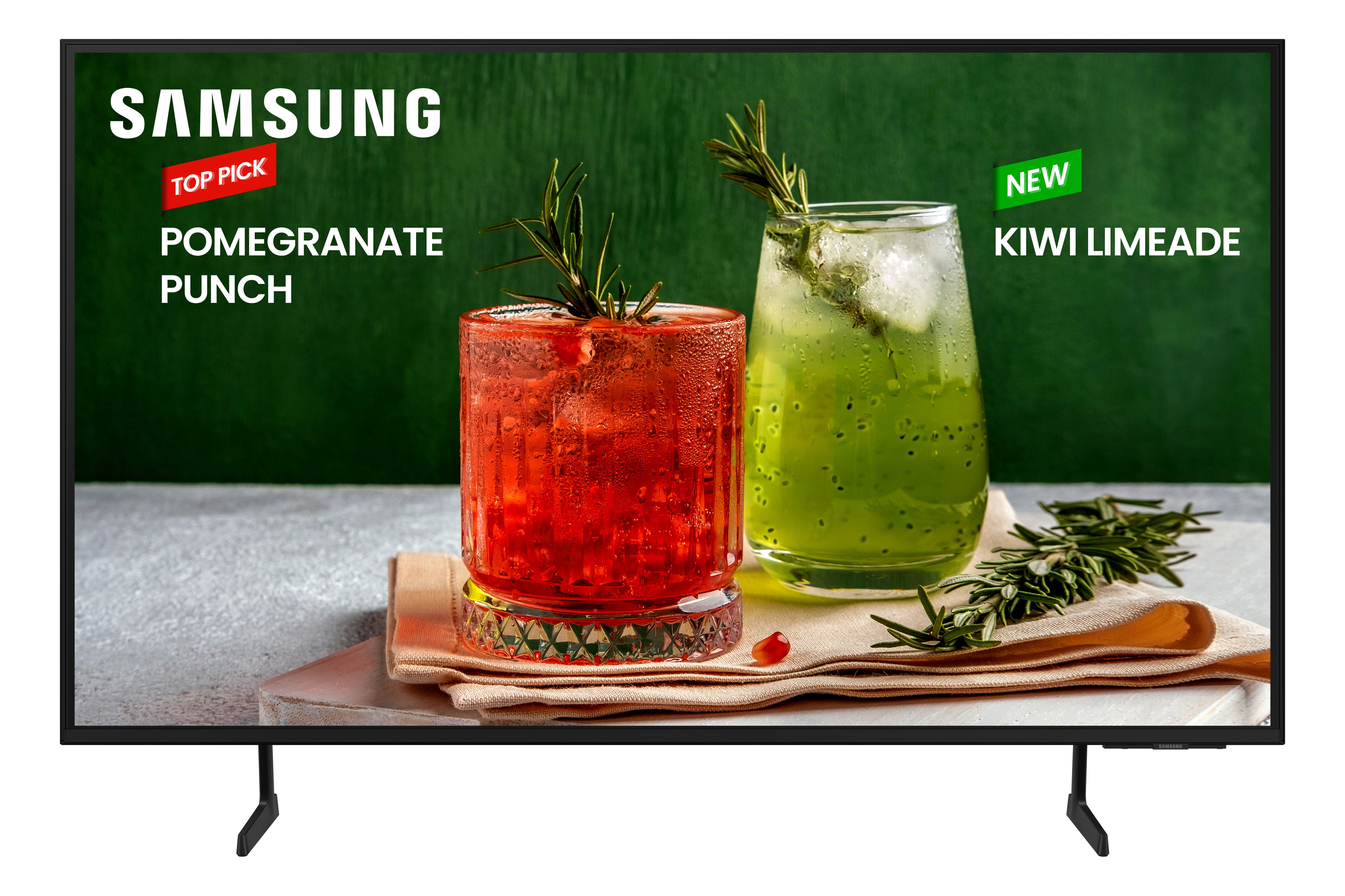 Samsung BE85D-H - Classe de diagonale 85" BED-H Series TV LCD rétro-éclairée par LED - Crystal UHD - signalisation numérique - Smart TV - Tizen OS - 4K UHD (2160p) 3840 x 2160 - HDR - Edge LED BLU - noir