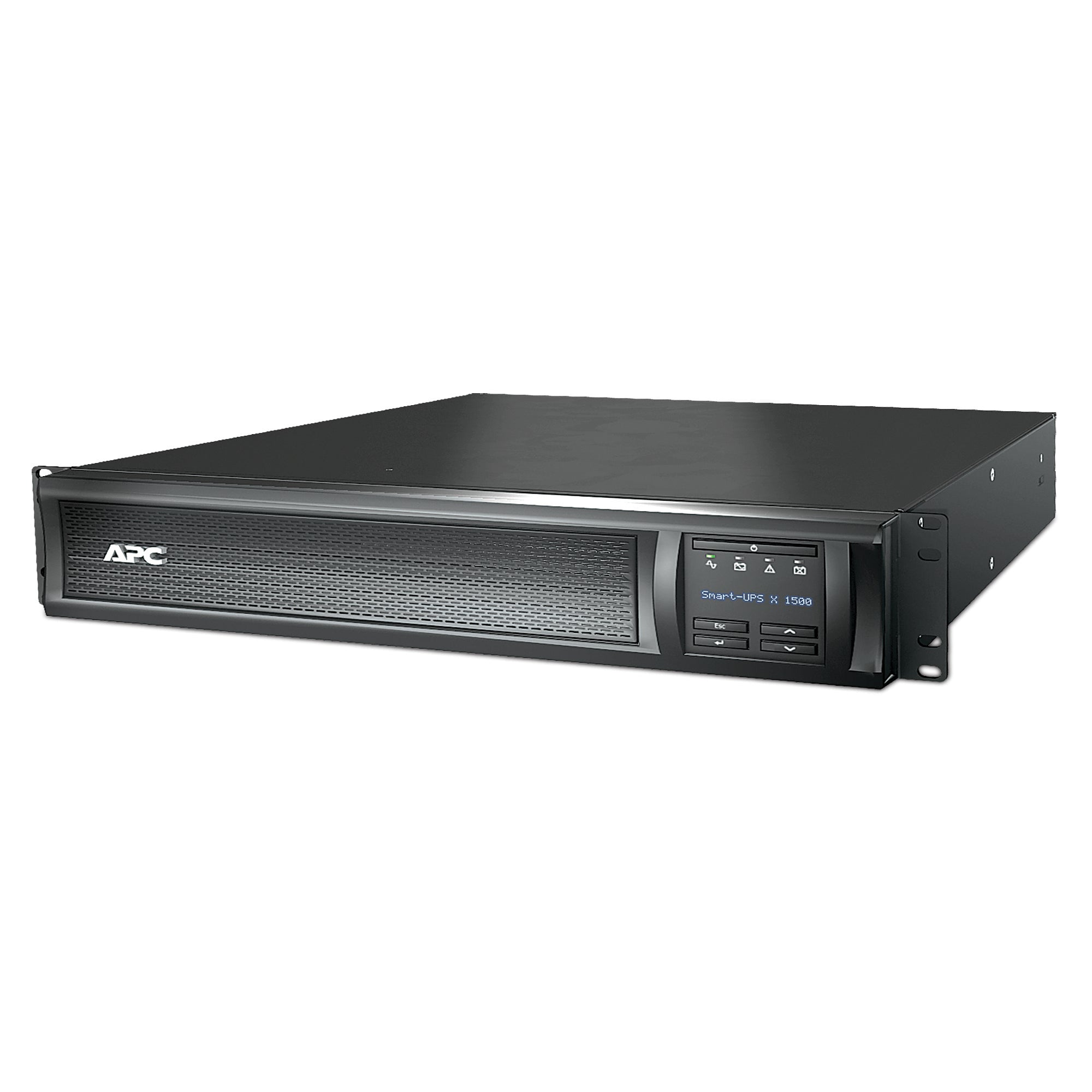 APC Smart-UPS X 1500 Rack/Tower LCD - Onduleur (rack-montable) - CA 230 V - 1200 Watt - 1500 VA - Ethernet, RS-232, USB - connecteurs de sortie : 8 - 2U - noir - pour P/N: AR106SH6, AR106V, AR106VI, AR109SH6, AR112SH6, AR3106, AR3106SP, SMX48RMBP2US
