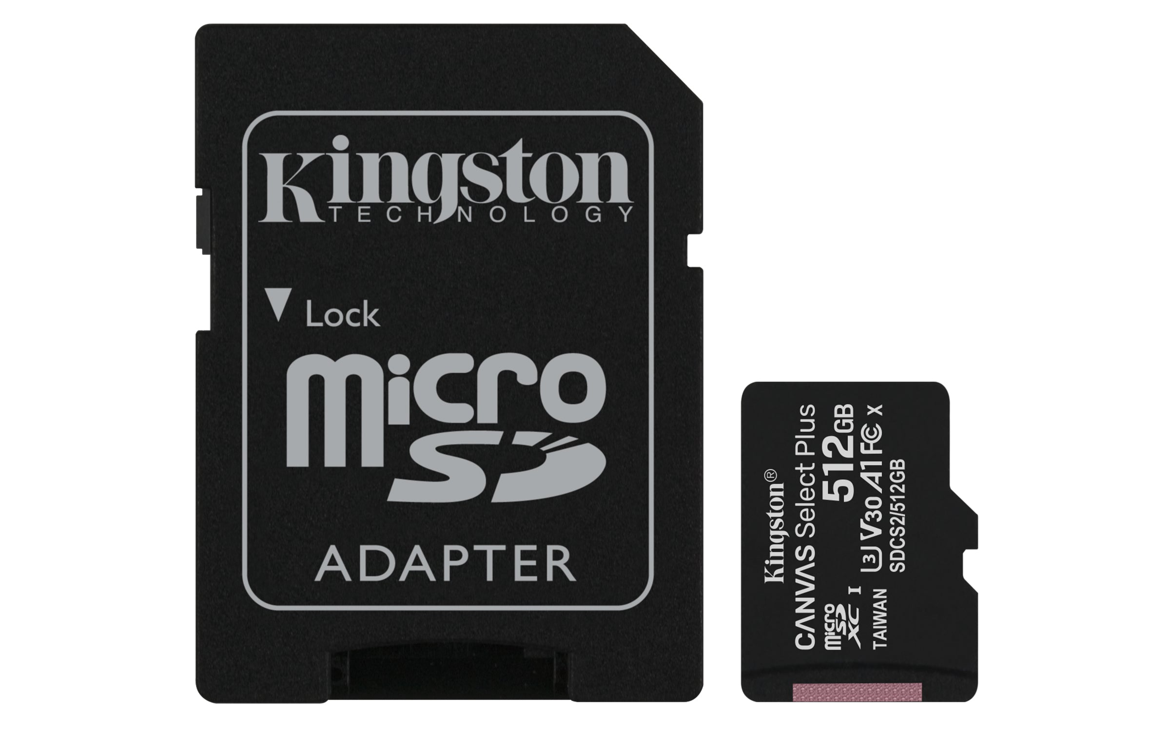 Carte Micro SD Kingston Canvas Select Plus 512GB 512 GB