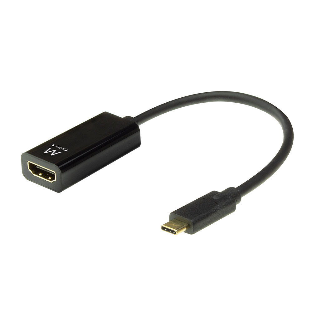 Adaptateur USB-C vers HDMI Ewent EW9823 Noir 15 cm 4K Ultra HD (1 Unité)