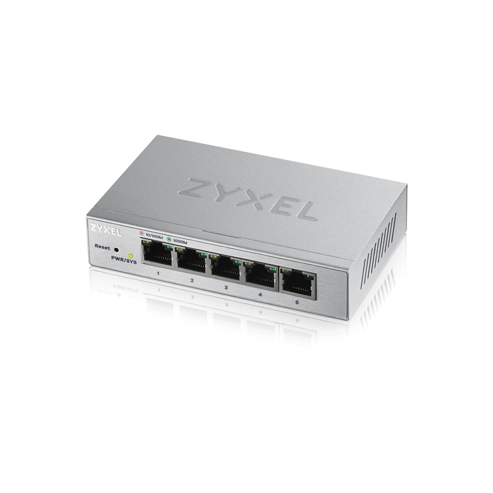 Zyxel GS1200-5 - Commutateur - Géré - 5 x 10/100/1000 - de bureau