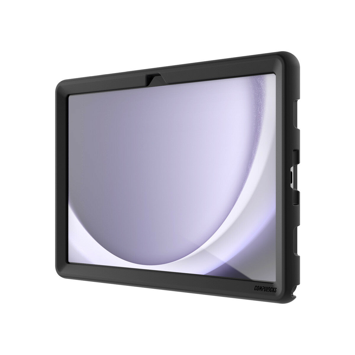 Compulocks Rugged Edge Case for Galaxy Tab A9+ 11" - Bumper pour tablette - silicone - noir - pour Samsung Galaxy Tab A9+