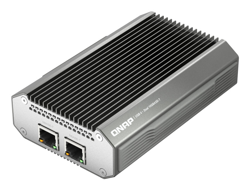 QNAP QNA-UC10G2T - Adaptateur réseau - USB4 / Thunderbolt 4 - 10Gb Ethernet x 2