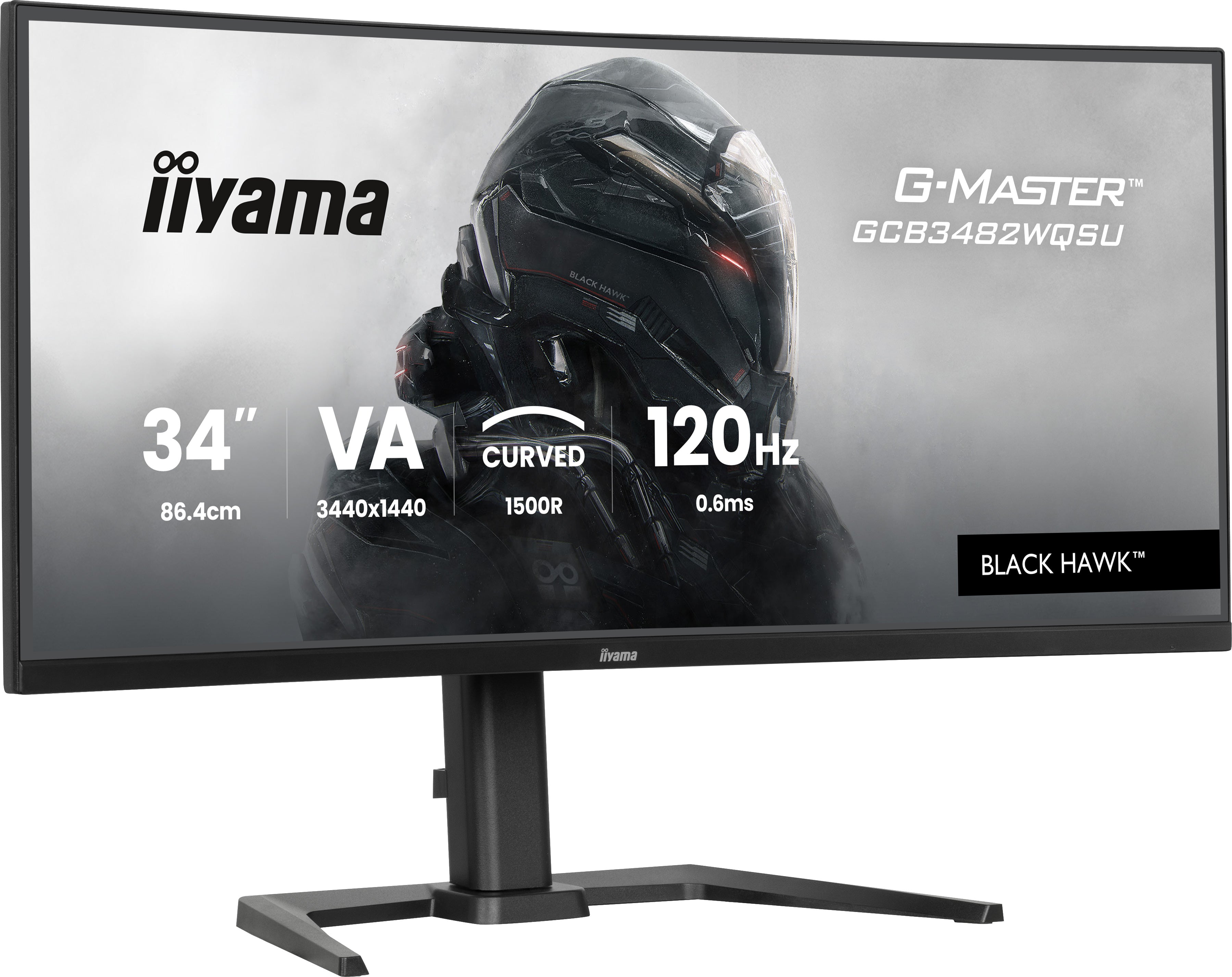 34" CURVE UWQHD/120Hz/VA/0.6ms/FreeSync Premium