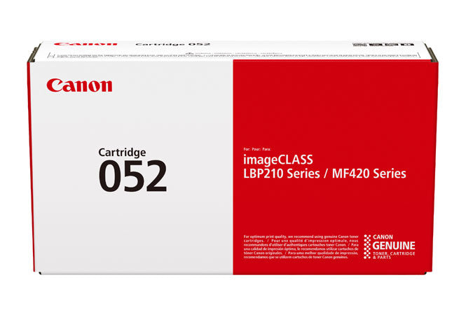 Canon 052 - Noir - original - cartouche de toner - pour imageCLASS LBP212, LBP215, MF429, i-SENSYS LBP212, LBP214, LBP215, MF421, MF426, MF429