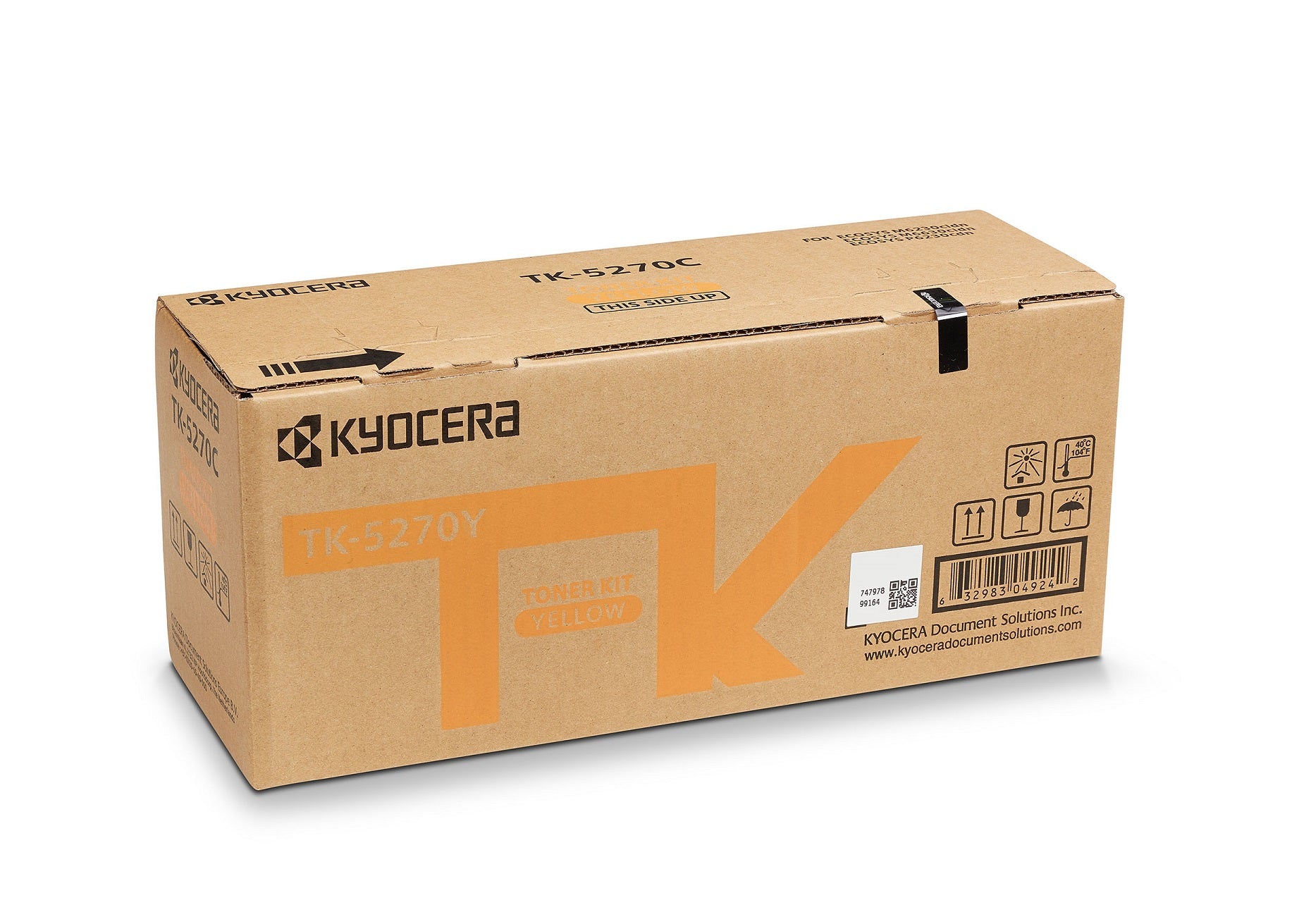 Kyocera TK 5270Y - Jaune - original - kit toner - pour ECOSYS M6230, M6630, P6230