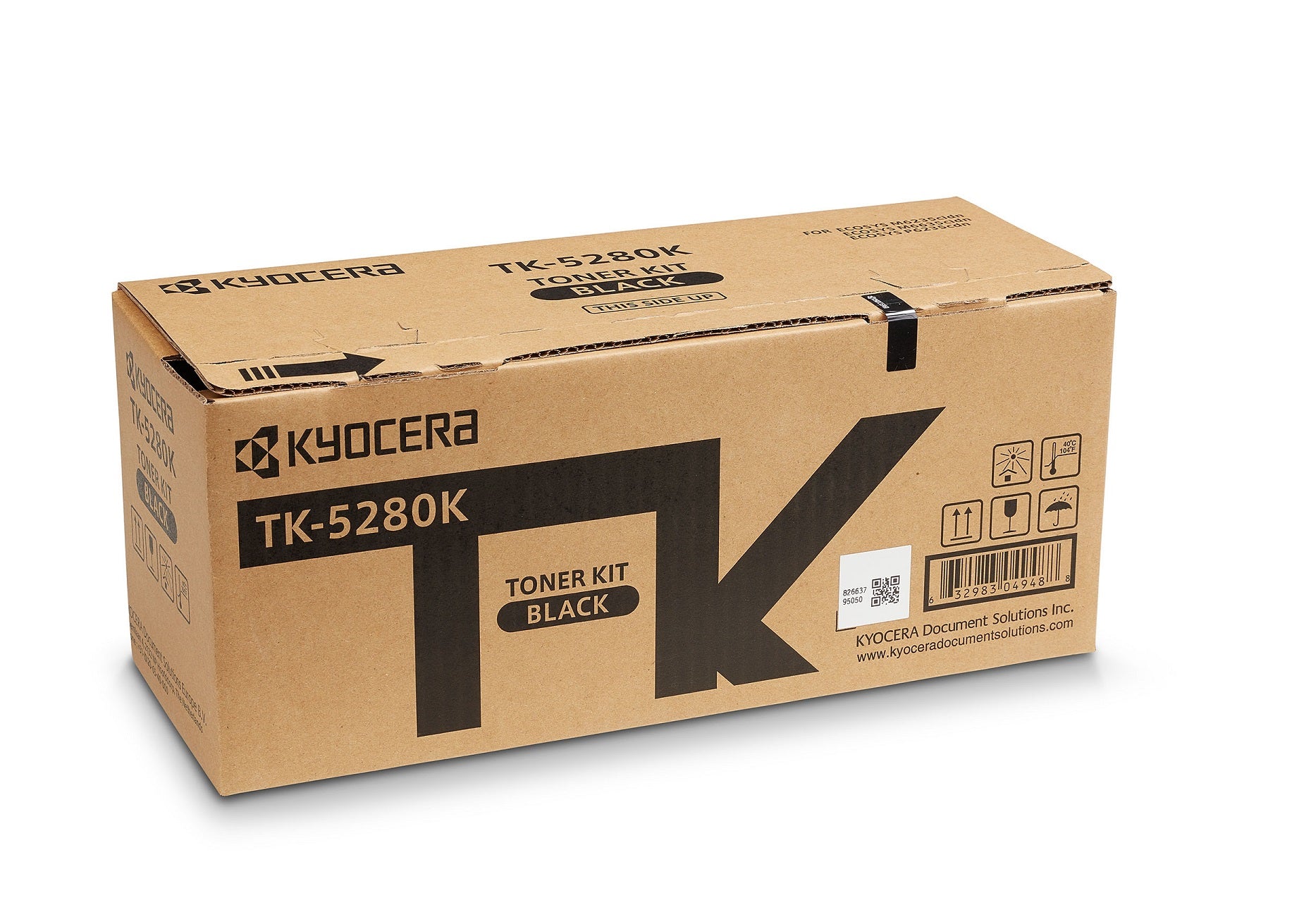 Kyocera TK 5280K - Noir - original - kit toner - pour ECOSYS M6235cidn, M6235CIDN/KL3, M6635cidn, M6635CIDN/KL3, P6235cdn, P6235CDN/KL3