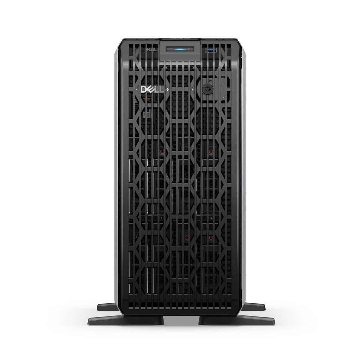 PowerEdge T360 Server - Tower - Xeon E-2414 4.5 GHz - 16GB RAM - 480GB SSD - 1-Way - Hot-Swap