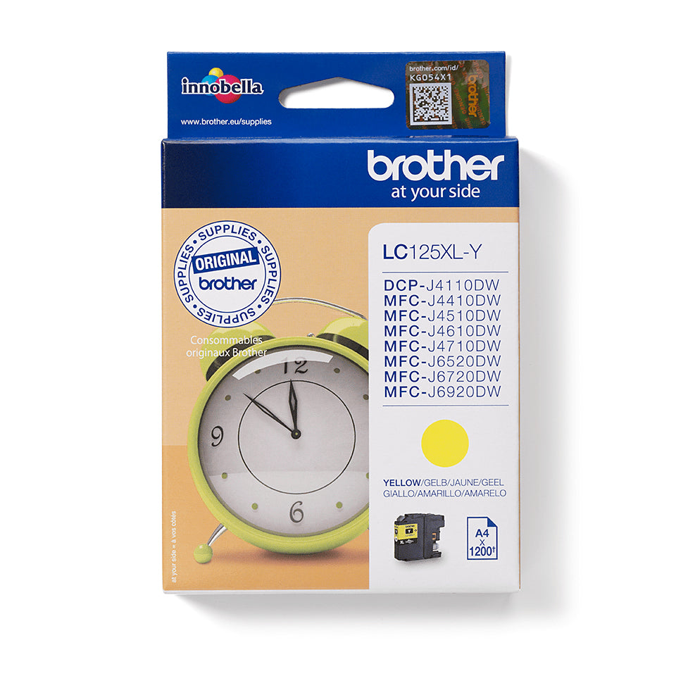 Cartouche d'encre originale Brother Jaune