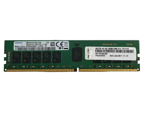 Lenovo TruDDR4 - DDR4 - module - 32 Go - DIMM 288 broches - 3200 MHz - 1.2 V - mémoire sans tampon - ECC - pour ThinkSystem SR250 V2 7D7Q, 7D7R, ST250 V2 7D8F, 7D8G, ST50 V2 7D8J