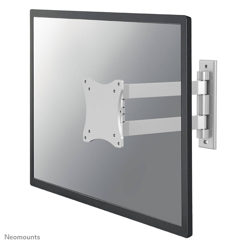 Neomounts FPMA-W820 - Support - pleine action - pour Écran LCD - argent - Taille d'écran : 10"-27" - montable sur mur