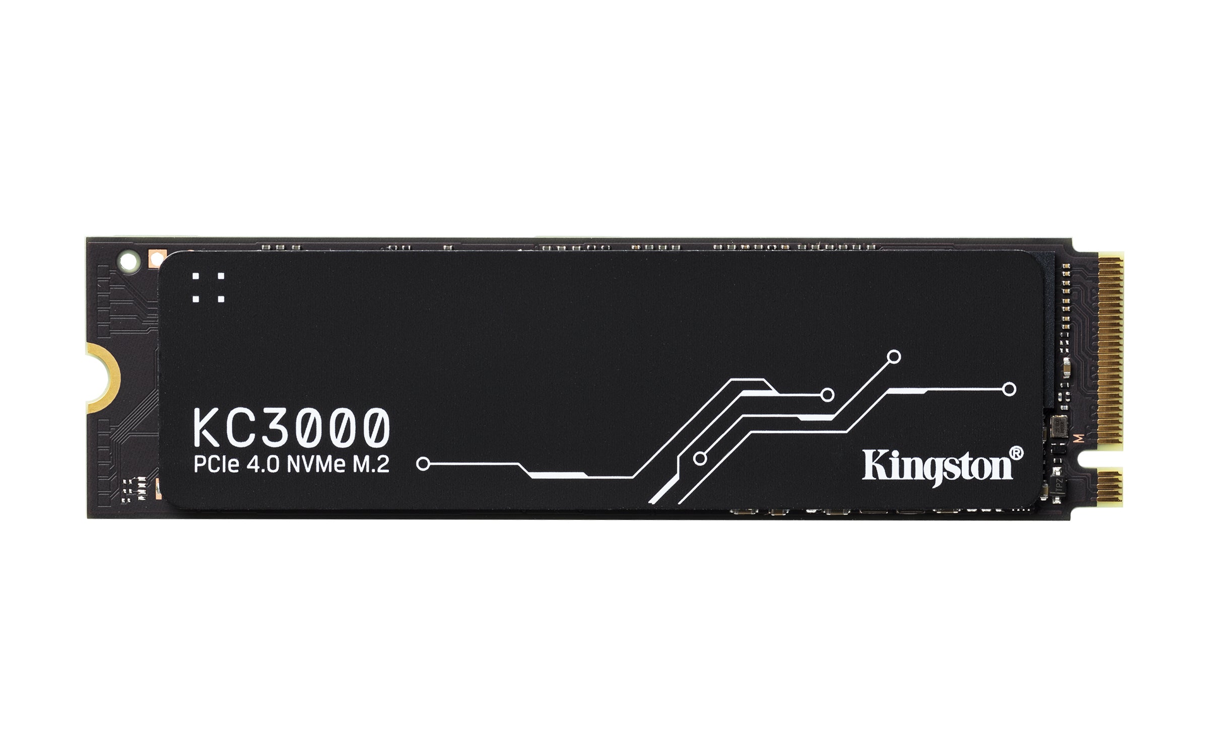 Kingston KC3000 - SSD - 512 Go - interne - M.2 2280 - PCIe 4.0 (NVMe) - pour Intel Next Unit of Computing 12 Pro Kit - NUC12WSKi5