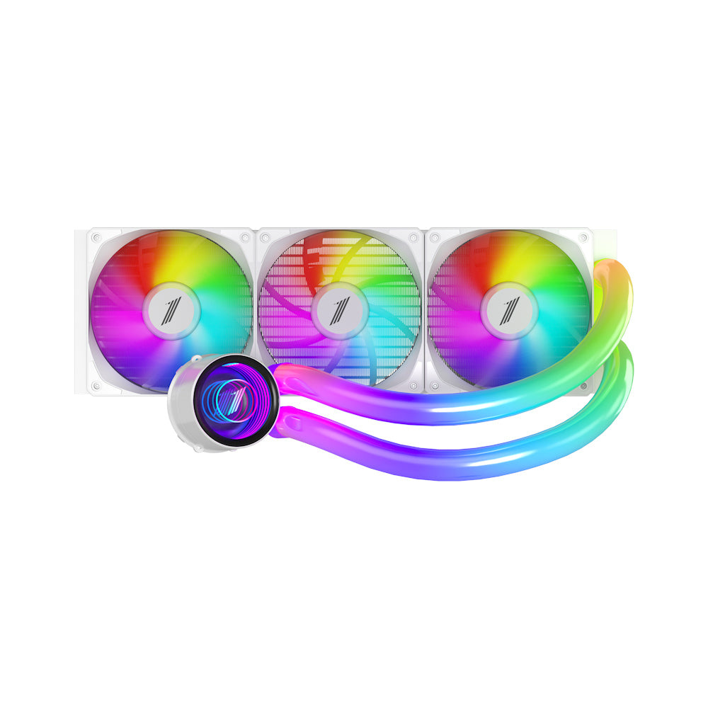 Kit Watercooling AIO 1stPlayer MT Infinite Space RGB - 360mm (Blanc)