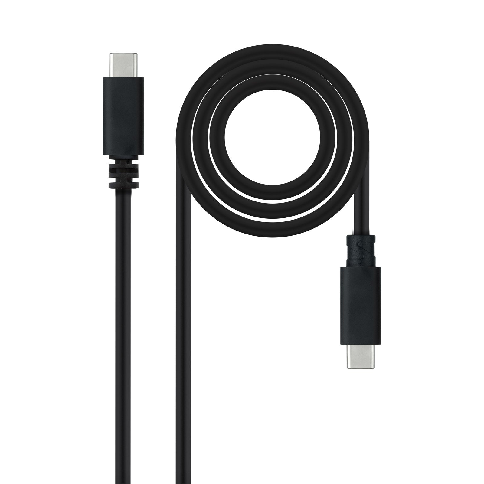 Câble USB NANOCABLE 10.01.2301-L150 Noir 1,5 m (1 Unité)