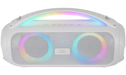 Haut-parleurs de PC Mars Gaming MSPULSEW Blanc