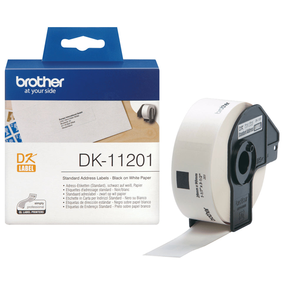 Brother dk-11201 - etiquettes - etiquettes adresses