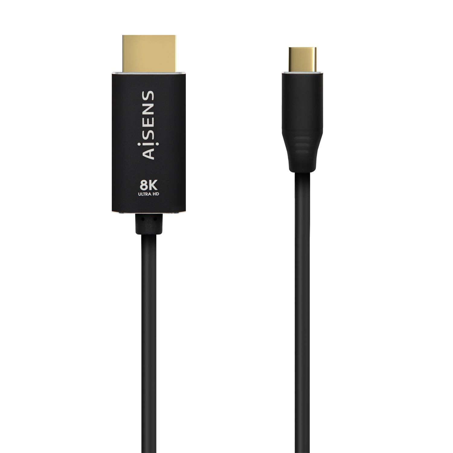 Adaptateur USB-C vers HDMI Aisens A109-0711 Noir 1 m