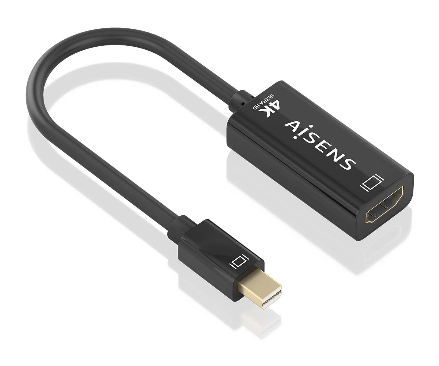 Câble VGA Aisens A125-0904 Noir 15 cm