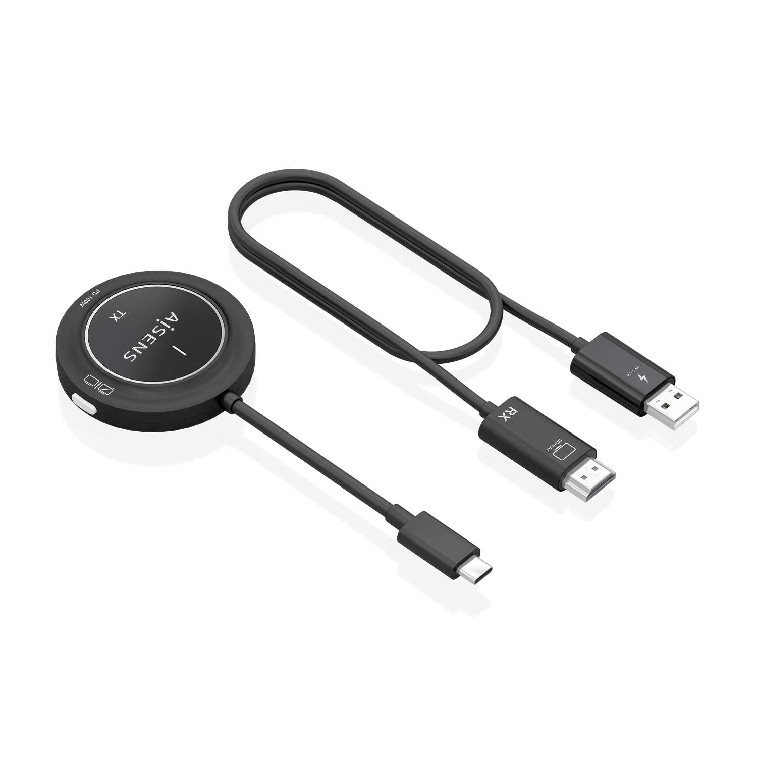 Câble HDMI Aisens ASWL-H2KC30M004-BK Noir