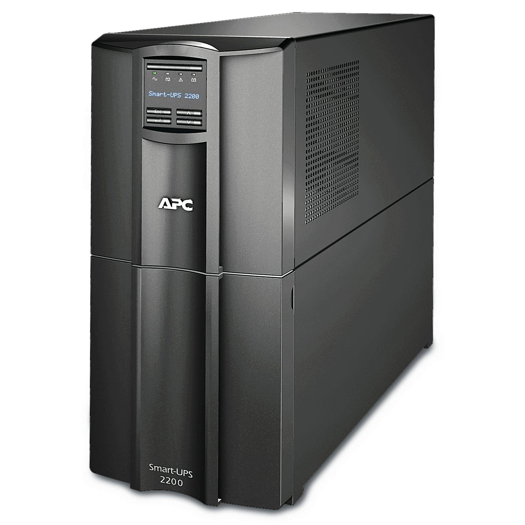 APC Smart-UPS SMT2200IC - Onduleur - CA 220/230/240 V - 1980 Watt - 2200 VA - Acide de plomb - RS-232, USB - connecteurs de sortie : 9 - noir - avec APC SmartConnect