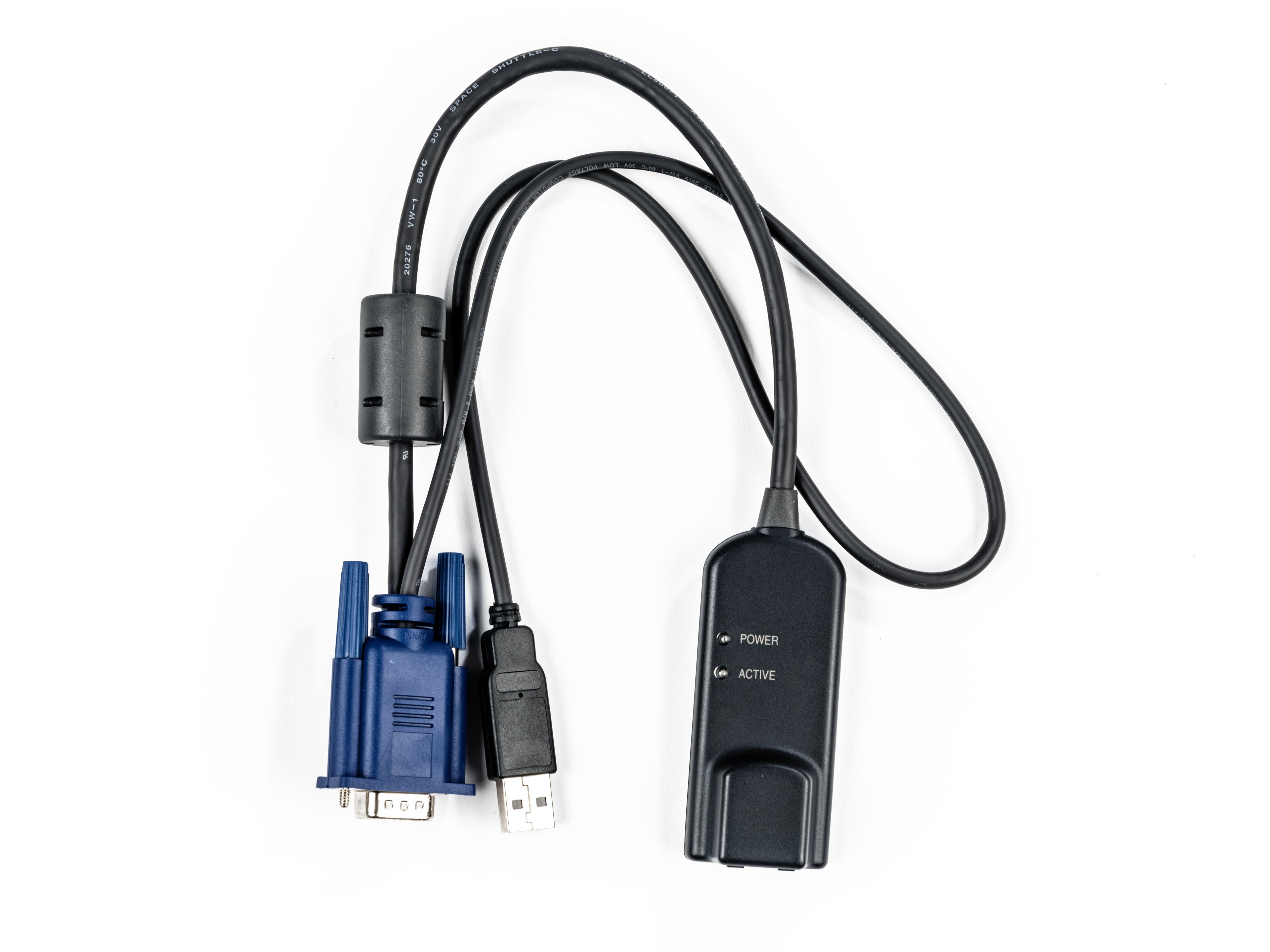 Câble Réseau Rigide UTP 6ème Catégorie Vertiv MPUIQ-VMCHS Bleu Noir