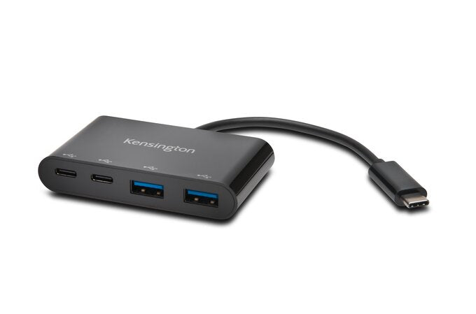 Kensington CH1000 - Concentrateur (hub) - 2 x USB 3.1 + 2 x USB-C - de bureau