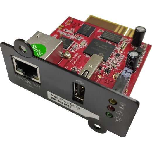 APC - Carte de supervision distante - pour Easy UPS 3S E3SUPS10KHB, E3SUPS10KHB1, E3SUPS30KHB, E3SUPS40KHB2