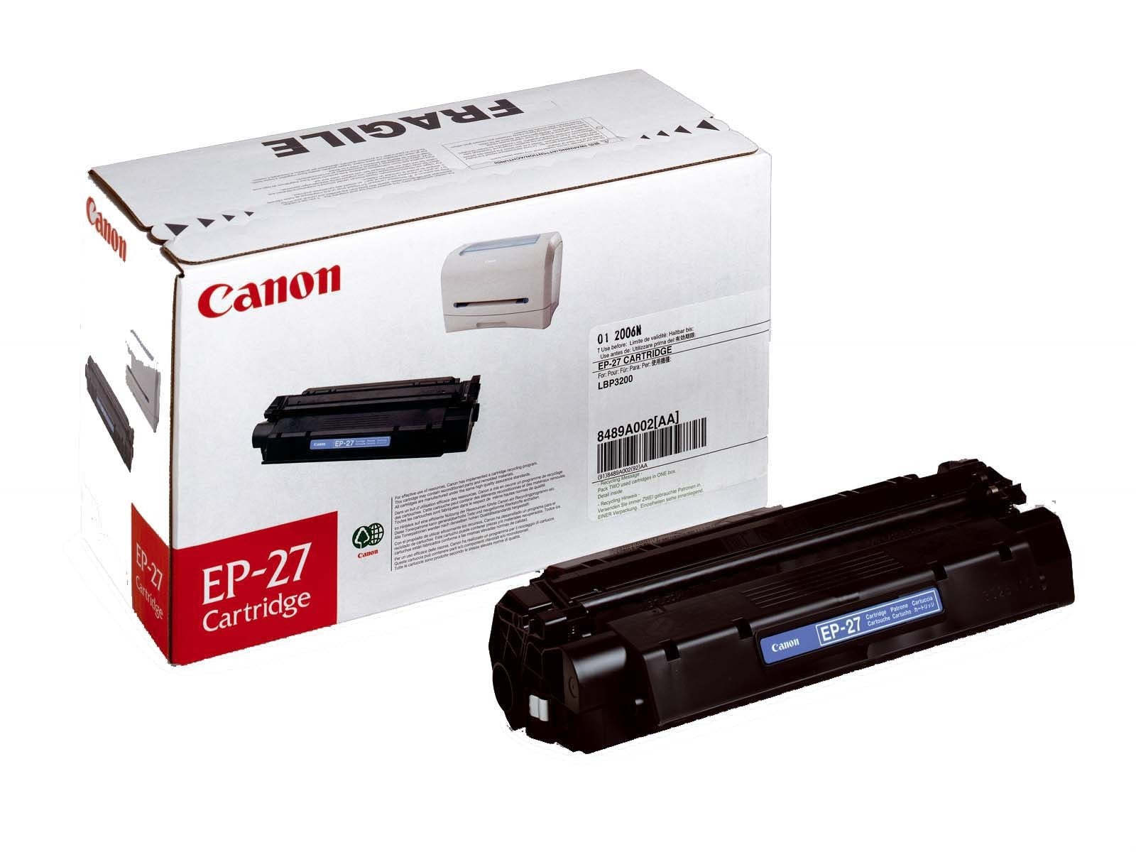 Toner EP-27 Noir - 8489A002