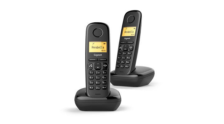 Téléphone Sans Fil Gigaset A270 Duo Noir